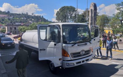 Continúa investigación por robo de batería a vehículo municipal