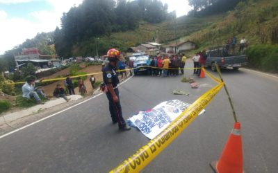 Adolescente muere arrollado en San Juan Ostuncalco