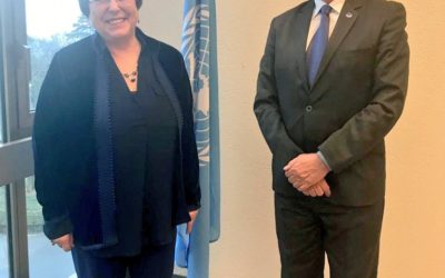 ¿Qué aborda Iván Velásquez con Michelle Bachelet?