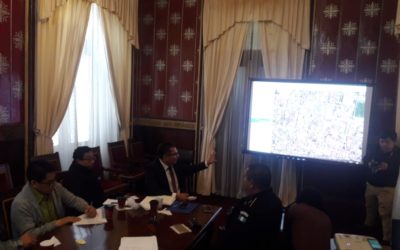 Definen acciones de seguridad por época de fin de año en mercado La Democracia