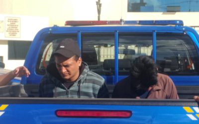 Capturados en San Mateo con droga, teléfonos y armas