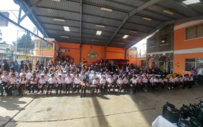 Bomberos Voluntarios clausuran Brigada Infantil
