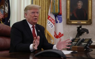 Trump reitera que cerrará frontera de México si demócratas no dan dinero para el muro