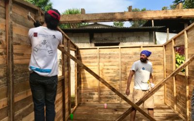 Techo construye 24 viviendas en Colomba