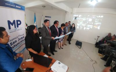 Inauguran sedes del MP en Quetzaltenango