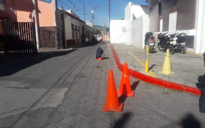 Señalizan lugares prohibidos para estacionarse