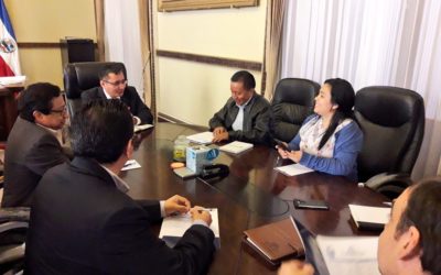 «Venimos con el gobernador ya que estamos preocupados por la inseguridad en el municipio»