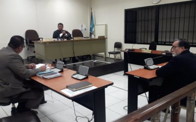 Tras denuncia de la Contraloría General de Cuentas, Grijalva declara en proceso de antejuicio