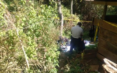 Hallan cadáver semidesnudo en Cajolá