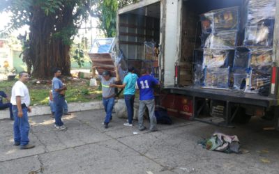 (((AUDIO))) Llega mobiliario para más de 94 escuelas en Suchitepéquez