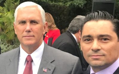 Encargado de negocios de Venezuela se reúne con Mike Pence y congresistas de EE.UU.