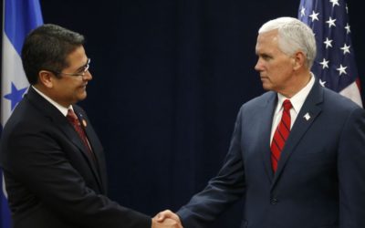 EE.UU. y Honduras discuten sobre caravanas y detener inmigración ilegal