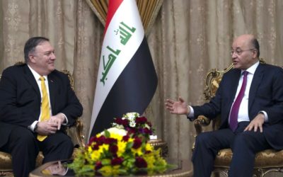 Pompeo hace escala en Irak en medio de gira por Medio Oriente
