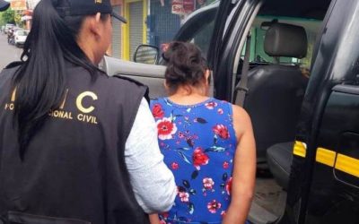 Capturada por trata de personas en Coatepeque. La víctima es su hija