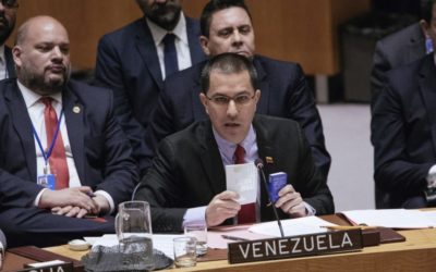 Venezuela: Arreaza busca apuntalamiento de aliados en ONU