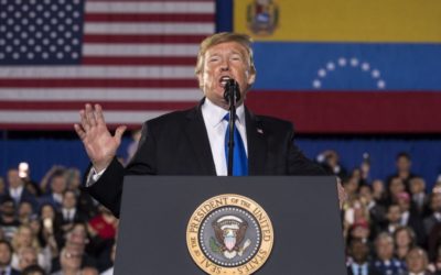 Trump: «Un nuevo día está por amanecer en Venezuela»