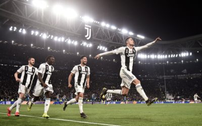 Goleadas categóricas en la Champions. Juventus y el Manchester City a cuartos