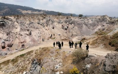 Investigan explotación minera ilegal en el Valle de Palajunoj