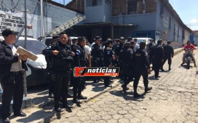 Guardias capturados tras operativo contra extorsiones en el Preventivo de Quiché
