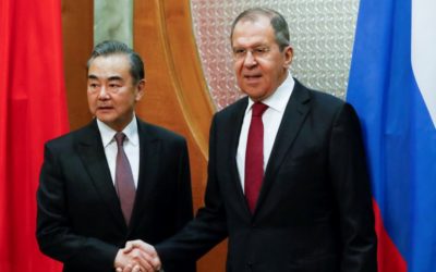 Cancilleres de China y Rusia acercan posiciones sobre temas globales como crisis en Venezuela