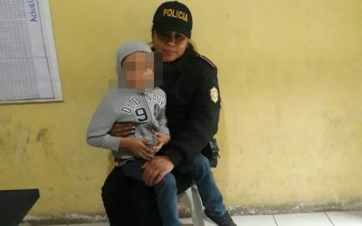 Abandonan a niño en bus entre Totonicapán y Sololá