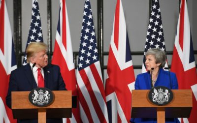 Trump promete a May «fenomenal acuerdo» tras Brexit durante su visita a Gran Bretaña