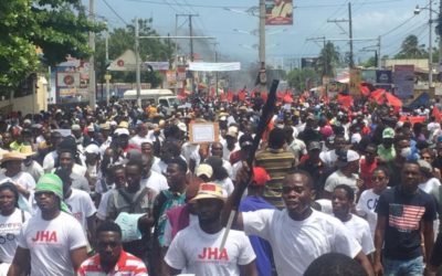 Masivas manifestaciones anticorrupción en Haití dejan dos muertos