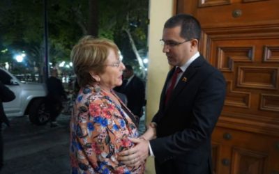 Bachelet en Venezuela: «Espero escuchar todas las voces»