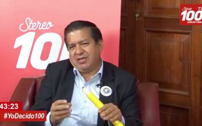 Candidato a alcalde de Xela, Natan Rodas, de Prosperidad Ciudadana, en #YoDecido100