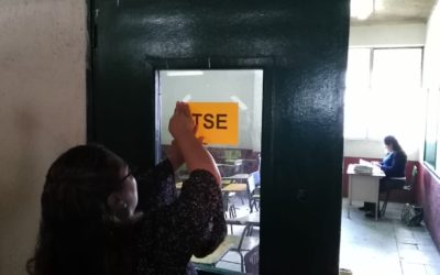 Llega mobiliario electoral a Quetzaltenango