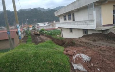 ¿Cuántas viviendas fueron afectadas en el Valle de Palajunoj por lluvias?