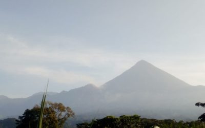 Conred monitorea el volcán Santiaguito