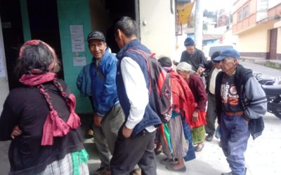 Comuna de San Juan Ostuncalco, brinda acompañamiento en el programa del Aporte Económico Adulto Mayor