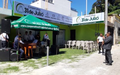 Cooperativa 31 de Julio inaugura sede en Sololá