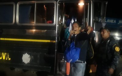 33 migrantes fueron interceptados por PNC