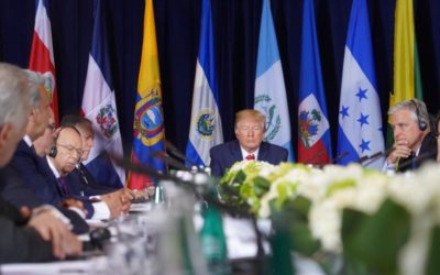 Trump se reúne con líderes del continente para hablar sobre Venezuela