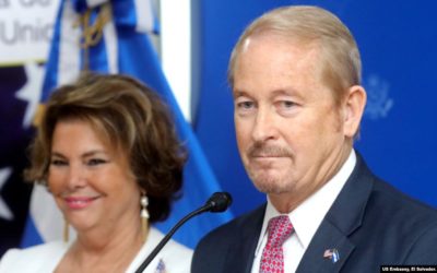 Nuevo embajador de EE.UU. en El Salvador promete fortalecer combate a la corrupción