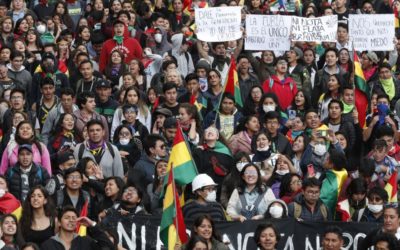 Cómputo final le da triunfo a Evo Morales mientras aumentan las protestas