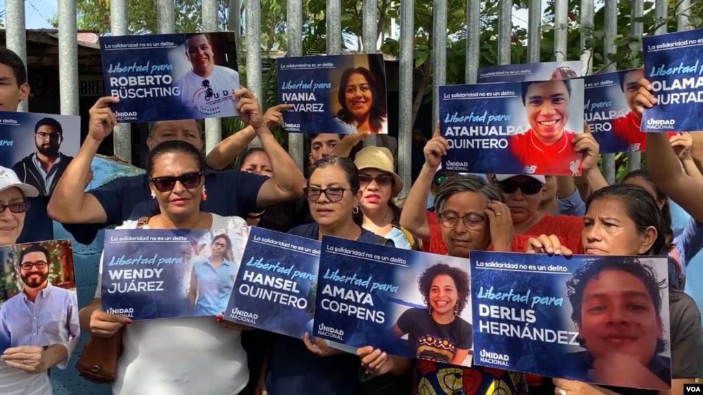 Nicaragua: Liberan presos por razones políticas bajo régimen de «convivencia familiar»