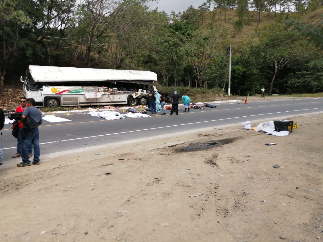 Fallecidos identificados al momento, tras accidente en Gualán, Zacapa