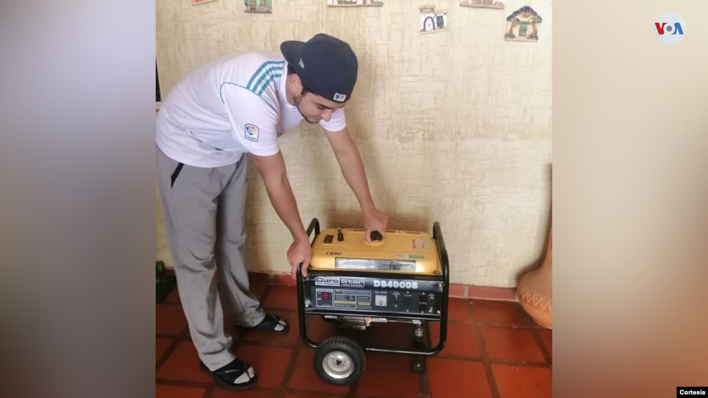 Venezolanos apagan generadores eléctricos por falta de gasolina
