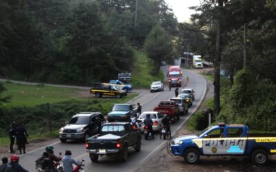 PNC instala puestos de control en ingresos al departamento de Quetzaltenango