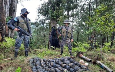 Siguen localizando armas y municiones en montañas de Sololá