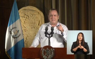 Las frases del presidente Giammattei: “Falta poco para que termine esta pesadilla”