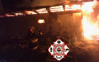 Incendio deja pérdidas por unos Q25 mil