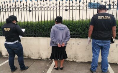 Arrestada en la zona 1 de Xela por extorsión