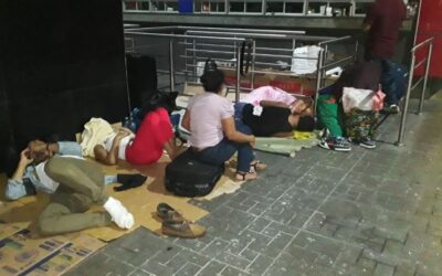 Nicaragüenses varados en Panamá por cierre de fronteras en Costa Rica