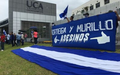 Opositores en Nicaragua: “Se ha criminalizado el uso de la bandera”