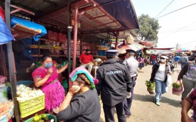 CAP recomienda desinfección en Mercado Minerva e inicio de hisopados a vendedores