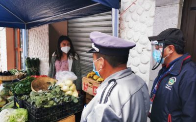 Muni de Xela apercibe a comerciantes para que retiren ventas de la vía pública